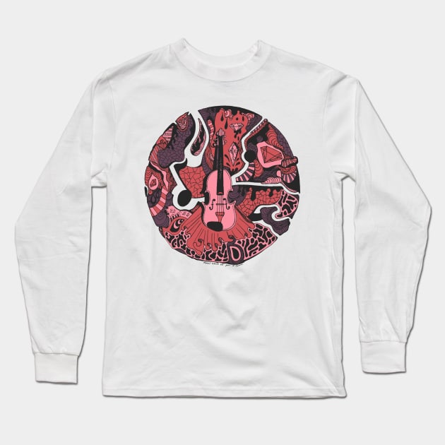 Ambrose Circle of Music Long Sleeve T-Shirt by kenallouis